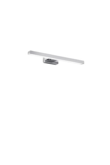 PLAFONIERA LED LANCER CROMO IN METALLO 10WDOB 400MM