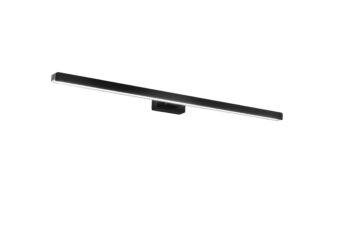 APPLIQUE LED LANCER NERO FISSAGGIO PARETE/SPECCHIO 13W 1000LM 4000K IP54 75x9x4CM