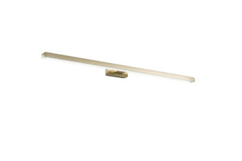 APPLIQUE LED LANCER ORO FISSAGGIO PARETE/SPECCHIO 13W 1000LM 4000K IP54 75x9x4CM