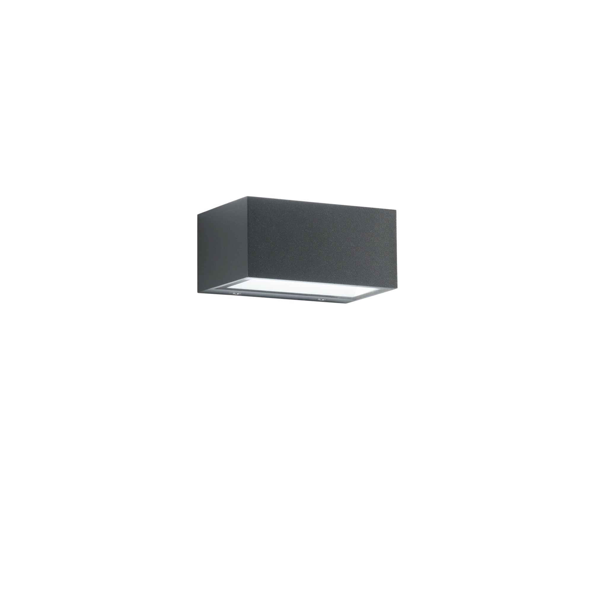 APPLIQUE BIEMISSIONE LED TWIN ANTRACITE 12W 1500LM CCT IP54 6,5X8,9X14CM