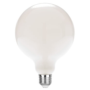 LAMPADINA LED FILAMENTO GLOBO BIANCO E27 8W 950LM 2700K 300° 125X175mm 15000h CRI80