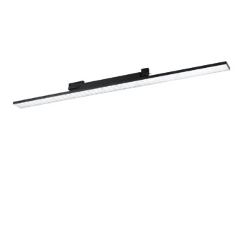 LAMPADA LED LINEARE PER BINARIO MAXWELL NERO 48W 6500LM 3000K 115,16X6,47X7,29CM