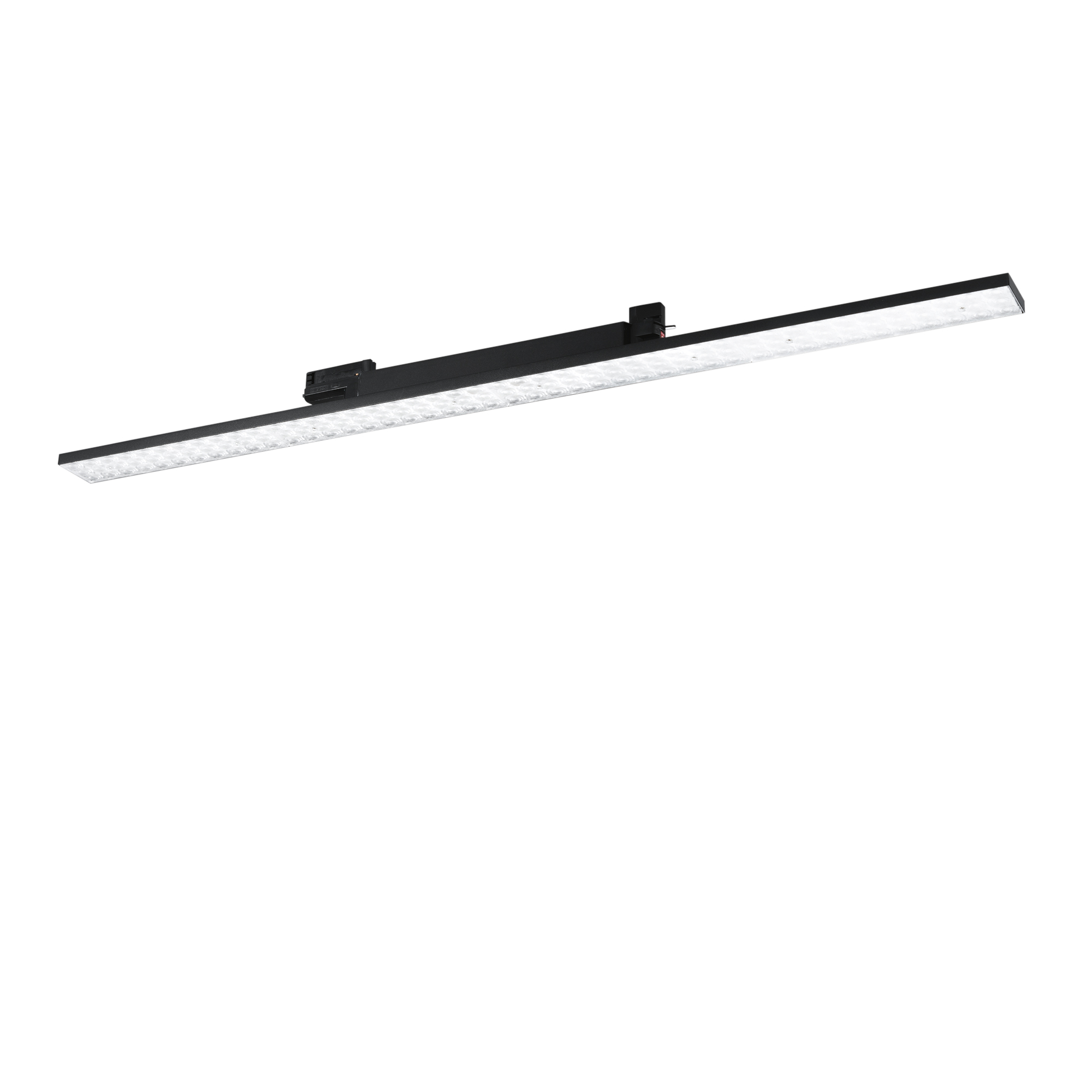 LAMPADA LED LINEARE PER BINARIO MAXWELL NERO 48W 6500LM 3000K 115,16X6,47X7,29CM