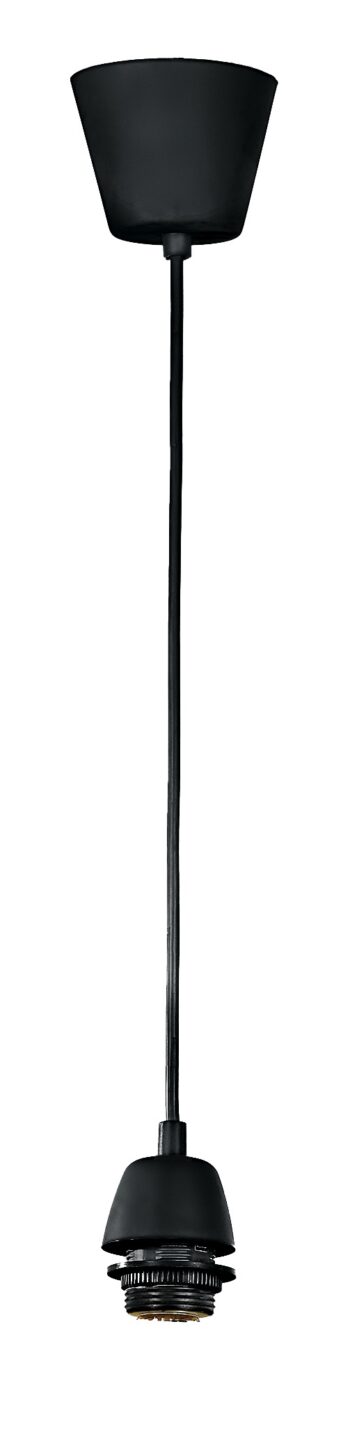 PENDEL NERO E27 9,5X9,5X80CM