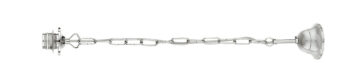 CATENA NICKEL E27 9,3X9,3X80CM
