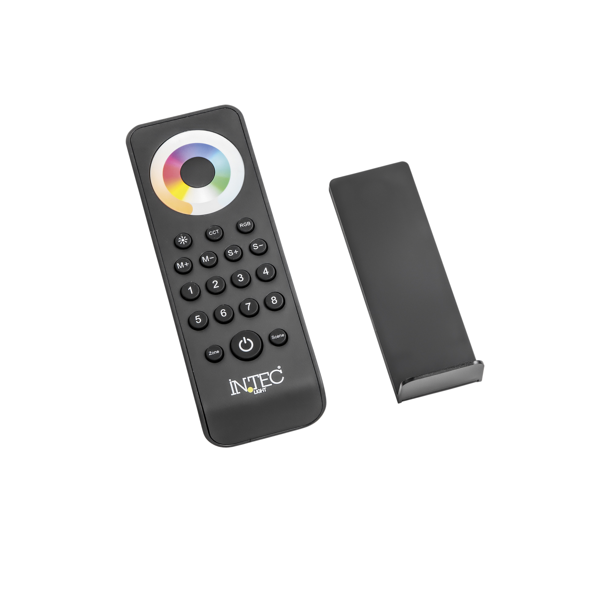 RADIOCOMANDO RF 2,4G PER CONTROLLO RGB/RGBW/RGB+CCT 8 ZONE BATTERIA CR2032