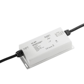 RICEVITORE+AMPLIFICATORE RF 2.4G 4 CANALI PER WALLPAD DMX UTILIZZABILE PER SINGOLO COLORE/RGB/RGBW I