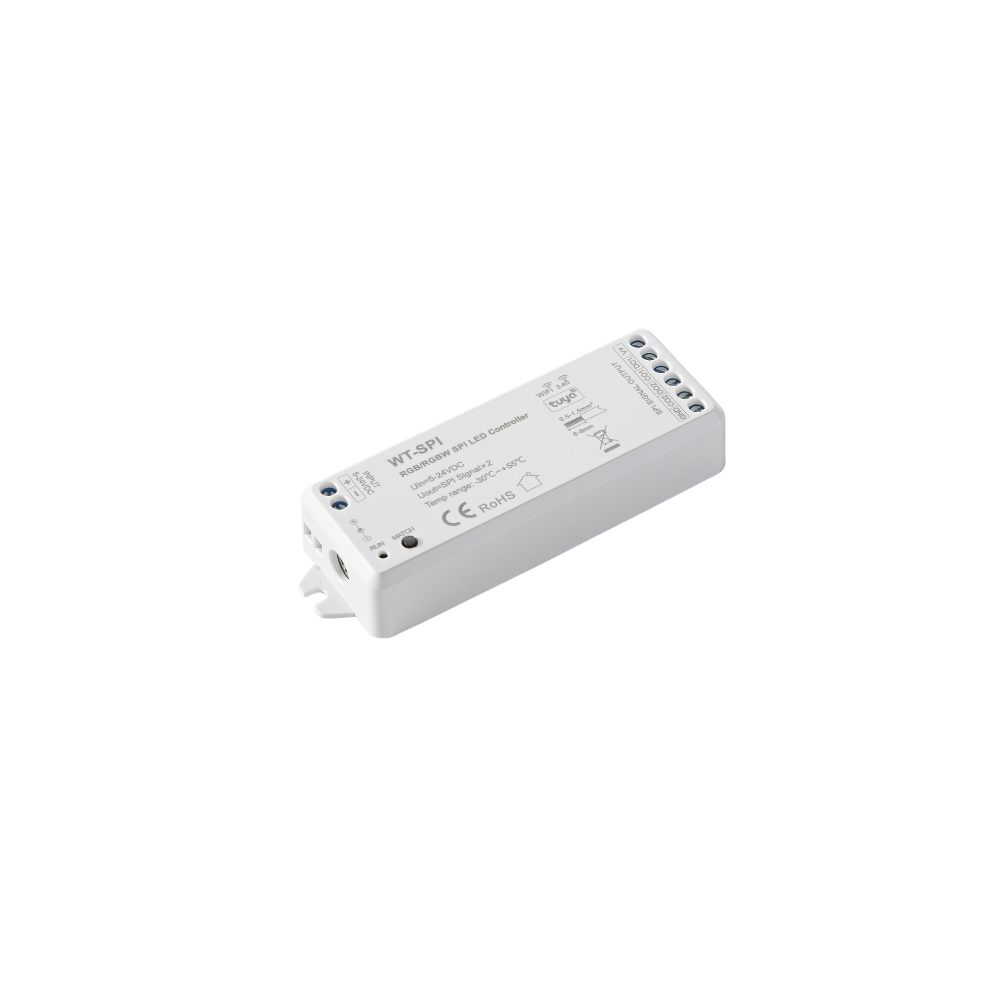 CONTROLLER Wi-Fi 5-24VDC 8A PER STRIP LED RGBW DIGITALE