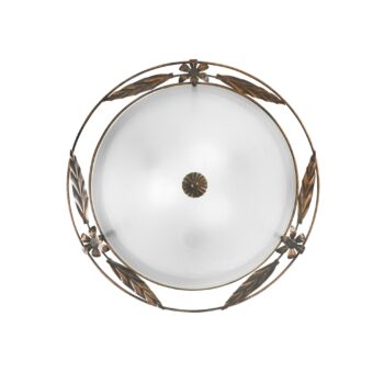 PLAFONIERA RICCIO BIANCA 3XE27 50X50X11,6CM