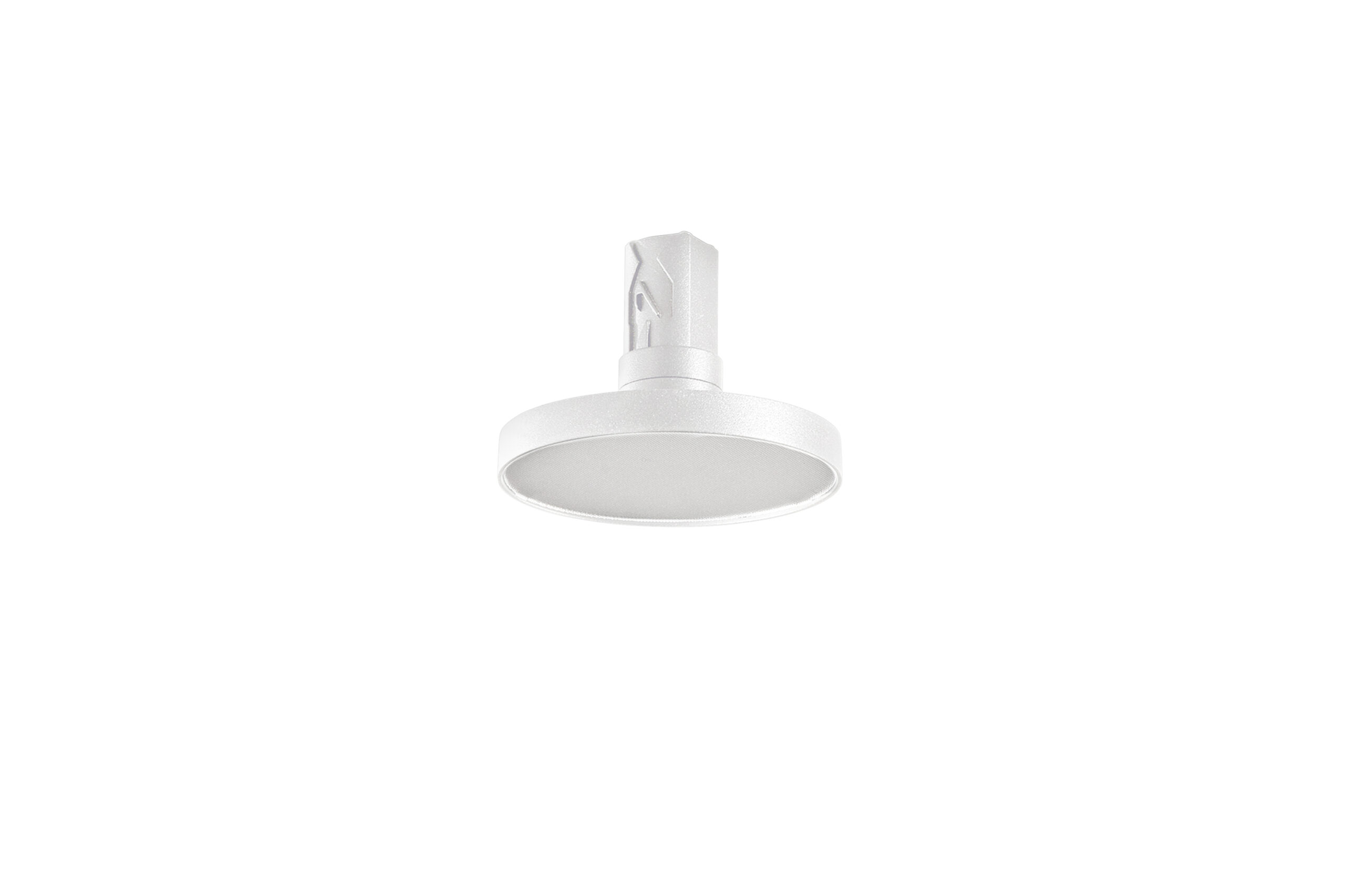 PANNELLO A LED SHIFT BIANCO IN METALLO NERO 3V 10W 3000K Ø100xH72MM