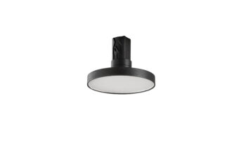 PANNELLO A LED SHIFT NERO IN METALLO NERO 3V 10W 3000K Ø100xH72MM