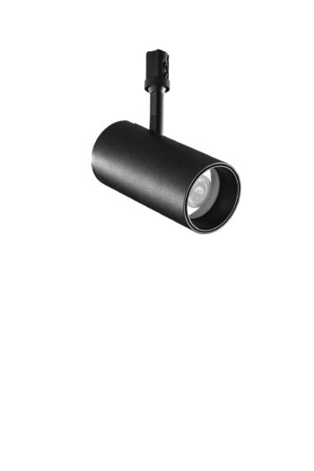 SPOT LED SHIFT NERO IN METALLO 28W 3000K Ø85xH234MM