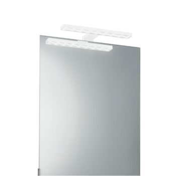 APPLIQUE LED CRUISE BIANCO FISSAGGIO PARETE/SPECCHIO 5,2W 550LM 4000K IP44CM 28x8x11CM