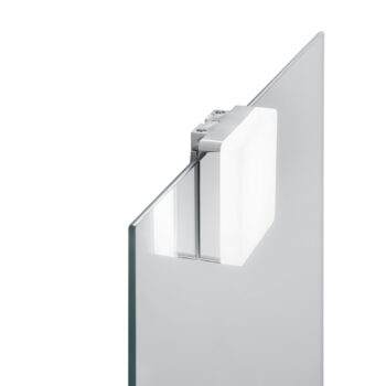 APPLIQUE LED DIVA CROMO QUADRATO 4W 460LM 3000K IP44 7,5X7,5X3,4CM