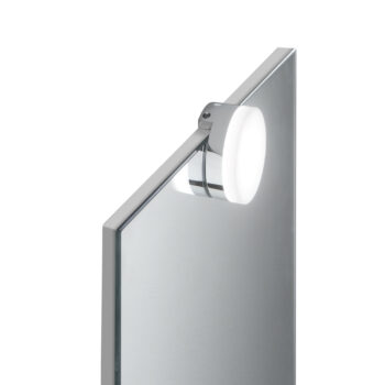 APPLIQUE LED DIVA CROMO TONDO 4W 460LM 3000K IP44 7,5X3,4CM