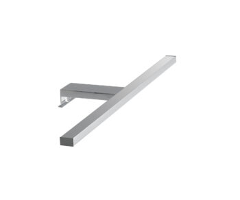 APPLIQUE LED RIVA CROMO FISSAGGIO PARETE/SPECCHIO 8W 575LM 4000K IP44 56X14,7X3CM