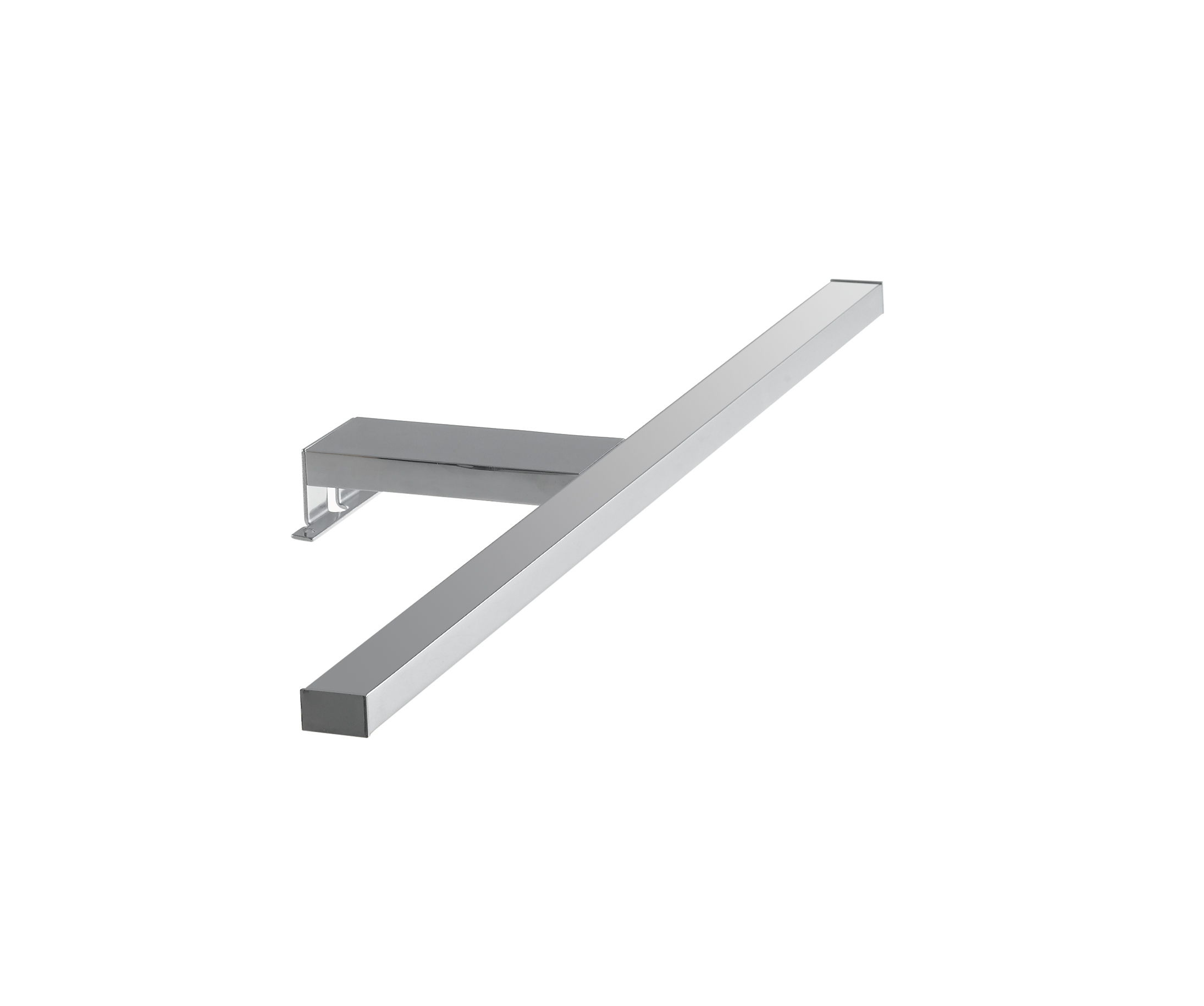 APPLIQUE LED RIVA CROMO FISSAGGIO PARETE/SPECCHIO 8W 575LM 4000K IP44 56X14,7X3CM