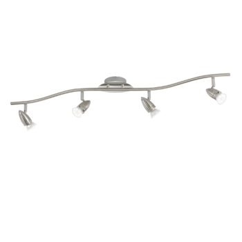 SPOT LED SUNNY NICKEL 4XGU10 LED 5W 400LM 2700K 15,8X11X16CM