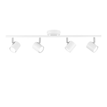 SPOT ZERO BIANCO 4XGU10 70X9,7X7CM